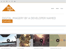 Tablet Screenshot of heylight.com